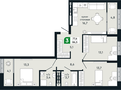 Продажа квартиры: г. Верхняя Пышма, ул. Гальянова, 8, ЖК Green Park (Грин парк) (Дом 1) (городской округ Верхняя Пышма) - Фото 1