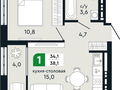 Продажа квартиры: г. Верхняя Пышма, ул. Гальянова, 8, ЖК Green Park (Грин парк) (Дом 1) (городской округ Верхняя Пышма) - Фото 1