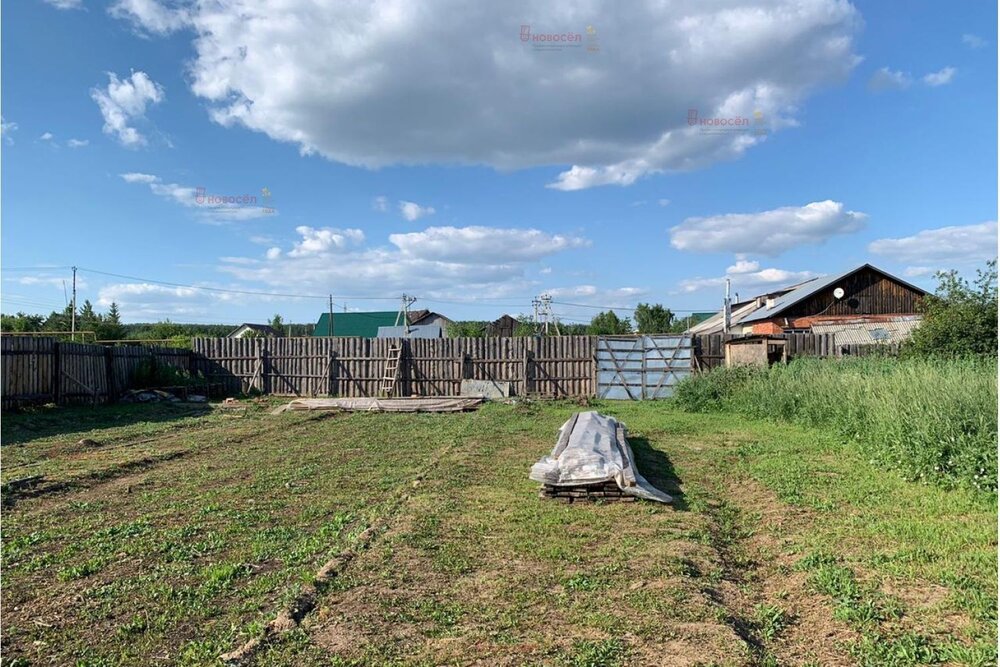 с. Кадниково, ул. Октябрьская, 6/2 (городской округ Сысертский) - фото земельного участка (4)