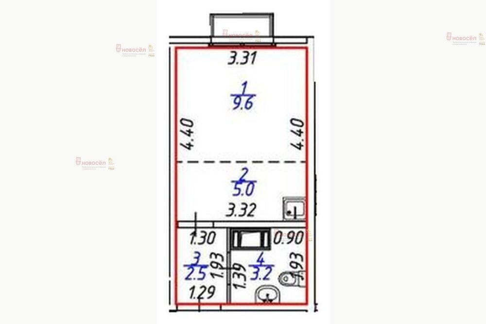 Екатеринбург, ул. 40-летия Комсомола, 35/4 (ЖБИ) - фото квартиры (1)