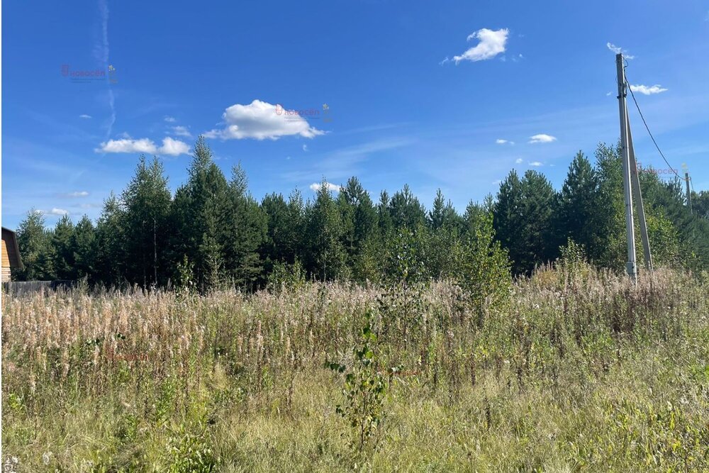 п. Бобровский, ул. переулок Рылеева, 6 (городской округ Сысертский) - фото земельного участка (4)