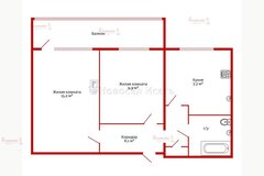 Екатеринбург, ул. Черепанова, 18 (Заречный) - фото квартиры