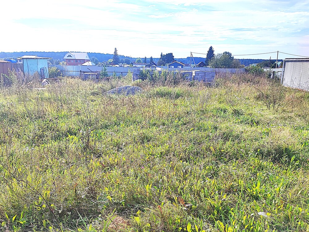 с. Абрамово, ул. Заречная, 111 (городской округ Сысертский) - фото земельного участка (8)