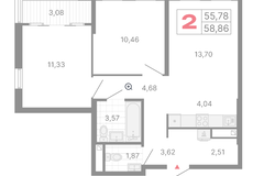 Екатеринбург, ул. Куйбышева, 106б (Шарташский рынок) - фото квартиры