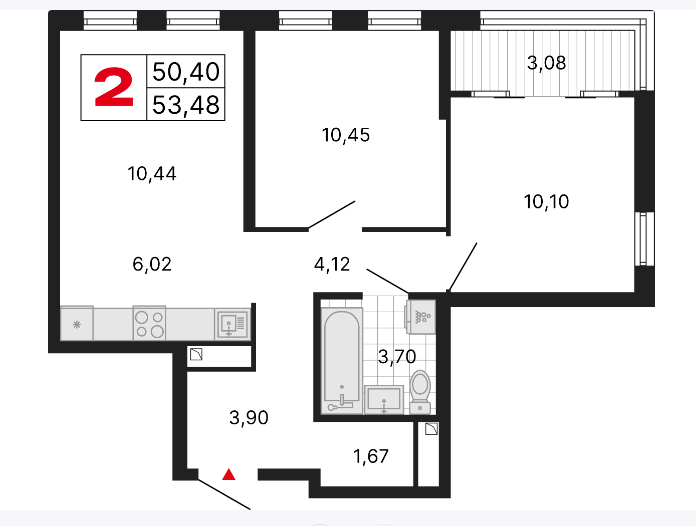 Екатеринбург, ул. Куйбышева, 106б (Шарташский рынок) - фото квартиры (2)