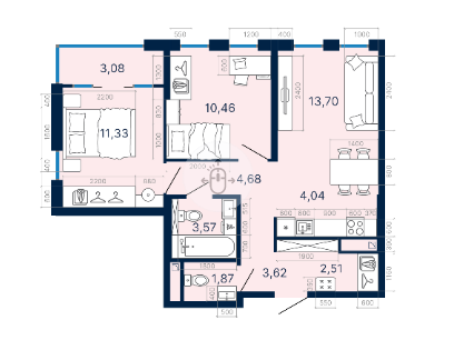 Екатеринбург, ул. Куйбышева, 106 (Шарташский рынок) - фото квартиры (1)