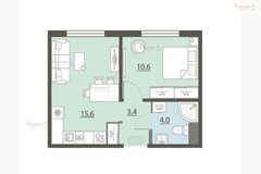 Екатеринбург, ул. 40-летия Комсомола, 35/4 (ЖБИ) - фото квартиры