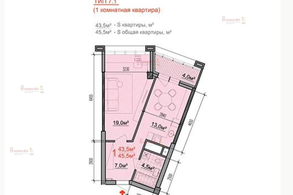 Екатеринбург, ул. микрорайон Светлый, 5 (Уктус) - фото квартиры (2)