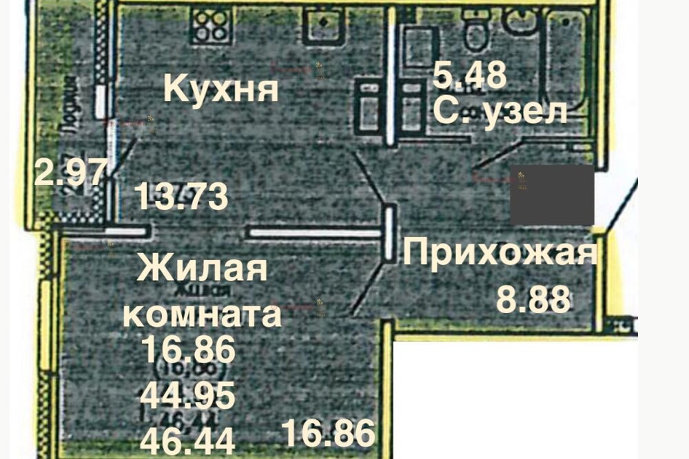 Екатеринбург, ул. Заводская, 92/а (Юго-Западный) - фото квартиры (1)