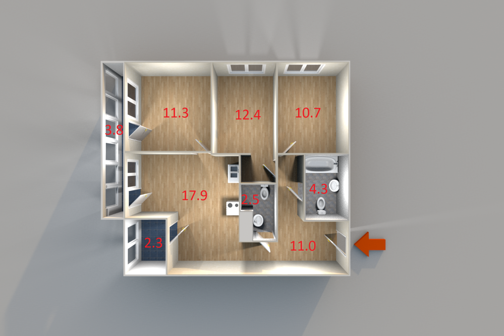 Екатеринбург, ул. Якова Свердлова, 32 (Центр) - фото квартиры (4)