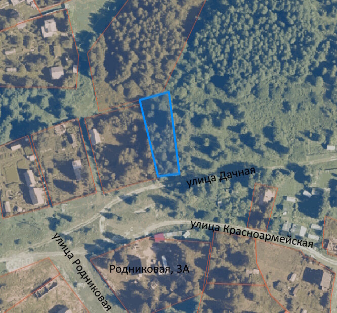 д. Крутиха, ул. Дачная, 4б (городской округ Режевской) - фото земельного участка (3)