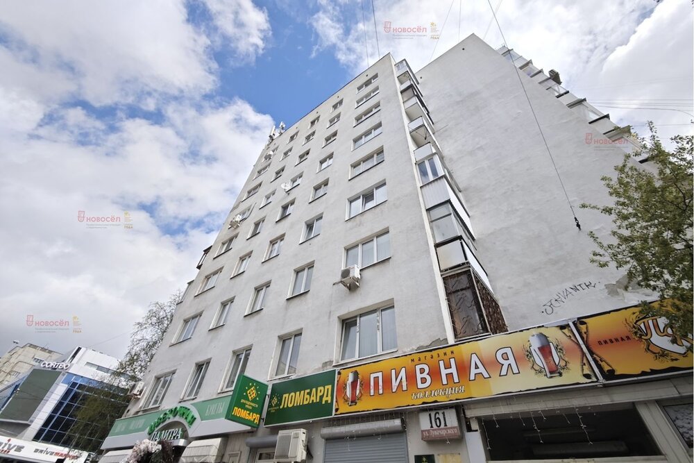 Екатеринбург, ул. Луначарского, 161 (Центр) - фото торговой площади (2)