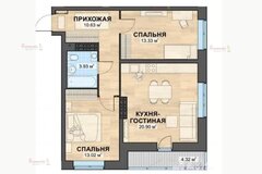 Екатеринбург, ул. Разливная, 50/2 (УНЦ) - фото квартиры