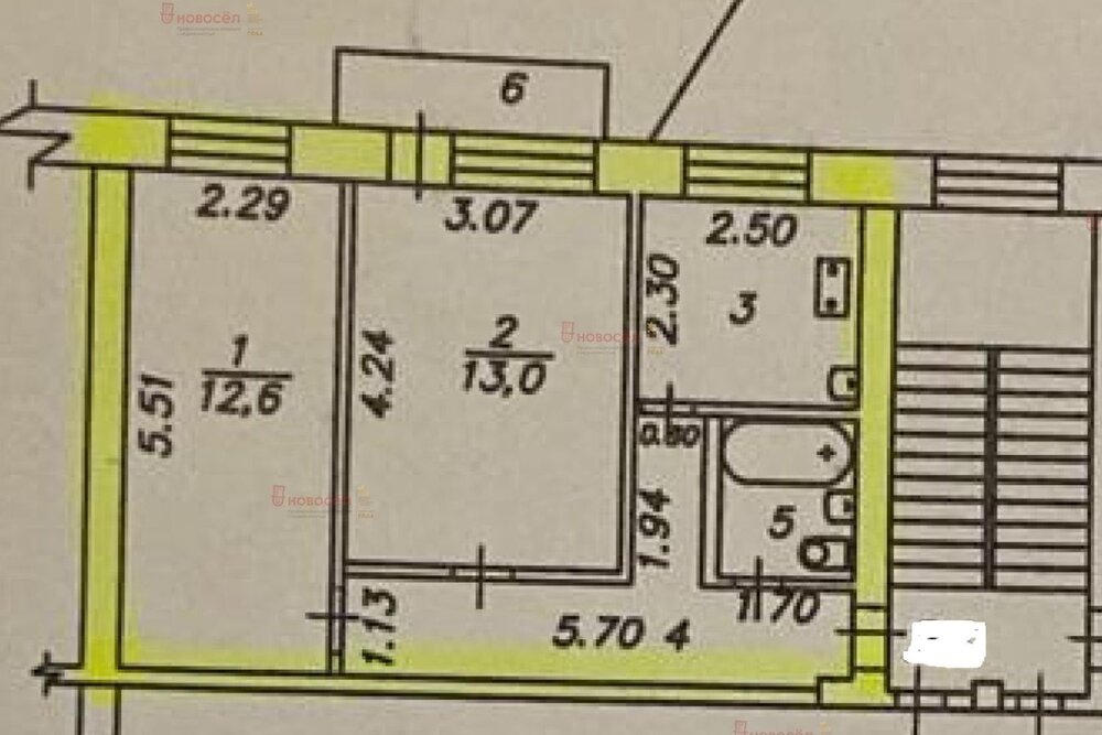 г. Среднеуральск, ул. Калинина, 17а (городской округ Среднеуральск) - фото квартиры (1)
