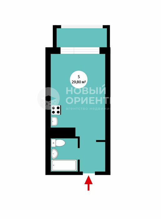 Екатеринбург, ул. микрорайон Светлый, 1 (Уктус) - фото квартиры (2)