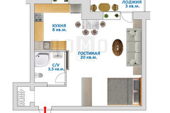 Екатеринбург, ул. Анны Бычковой, 12 (Синие Камни) - фото квартиры