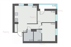 Екатеринбург, ул. Дорожная, 14 (Вторчермет) - фото квартиры