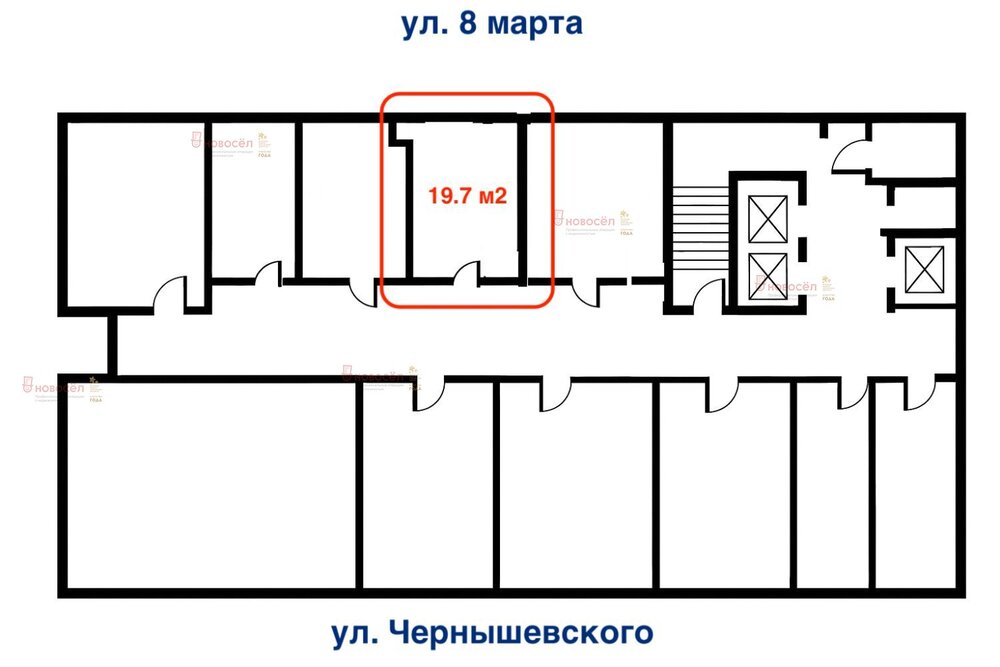 Екатеринбург, ул. Чернышевского, 16 (Центр) - фото офисного помещения (2)