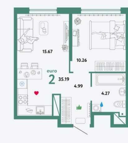 Екатеринбург, ул. Сибирский, 24д (Сибирский тракт) - фото квартиры (6)