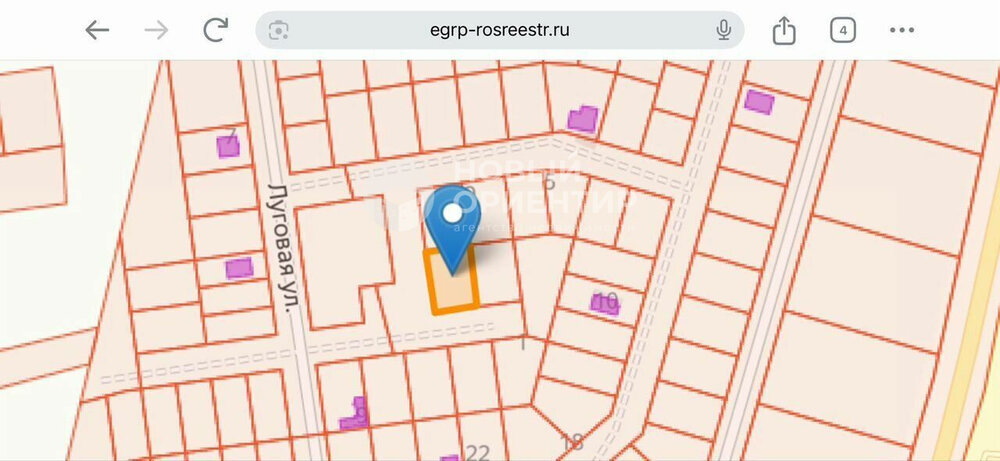 п. Полевой, ул. Луговая, 10 (городской округ Сысертский) - фото земельного участка (5)
