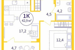 Екатеринбург, ул. 22-го Партсъезда, 3/2 (Уралмаш) - фото квартиры