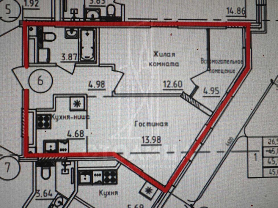 Екатеринбург, ул. Косотурская, 1в/2 (Широкая речка) - фото квартиры (2)