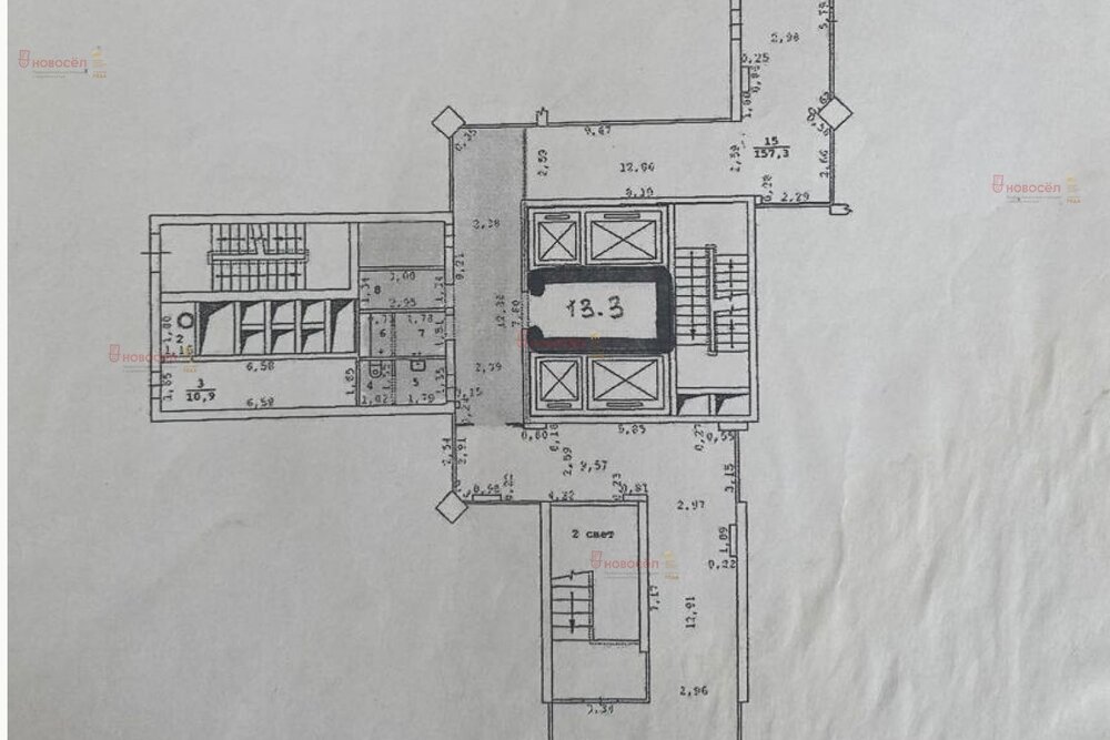 Екатеринбург, ул. Шейнкмана, 119 (Центр) - фото офисного помещения (1)