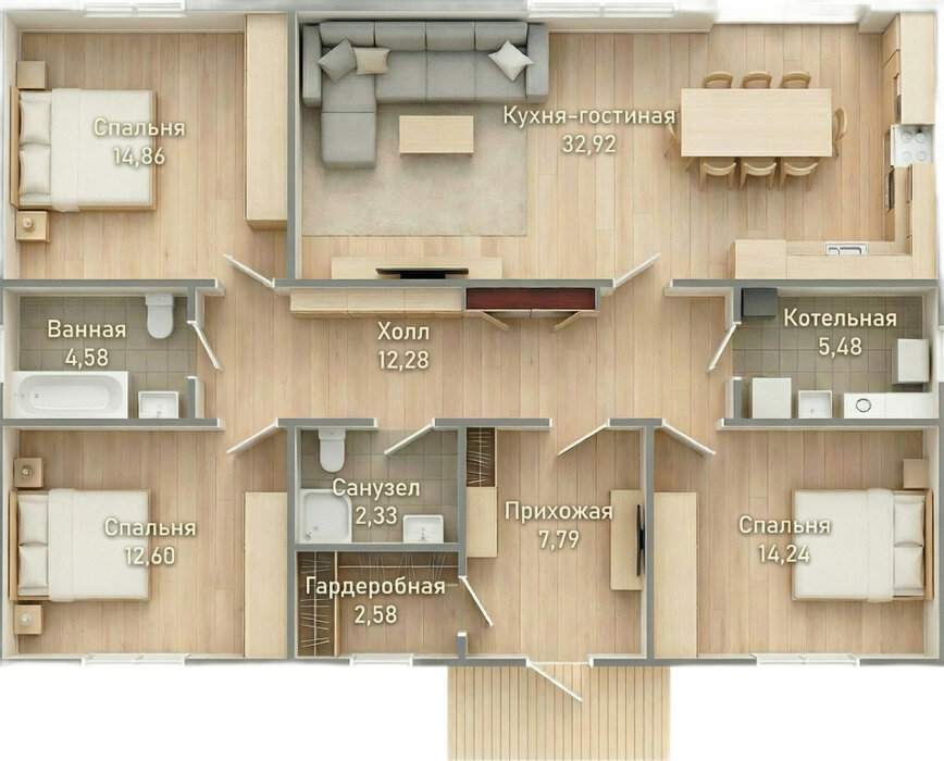 г. Заречный, ул. Ильинский ключ,   (городской округ Заречный) - фото коттеджа (3)