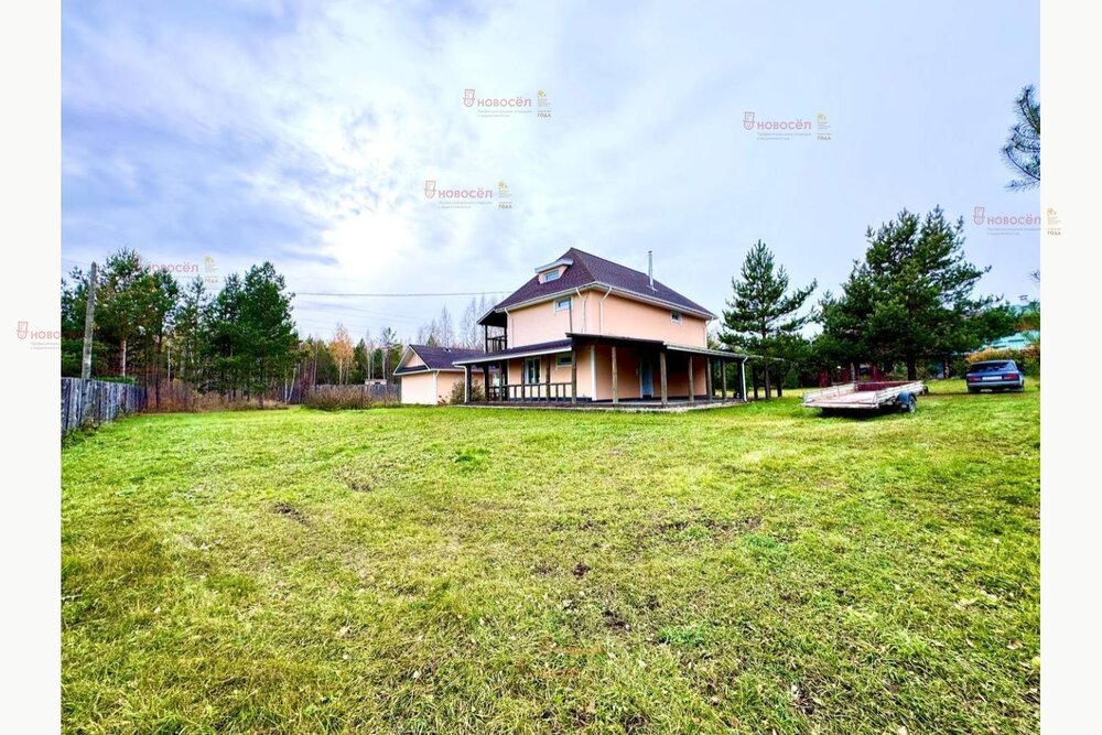 п. Октябрьский (г.о. Березовский), ул. Лунная, 12 (городской округ Березовский) - фото коттеджа (3)