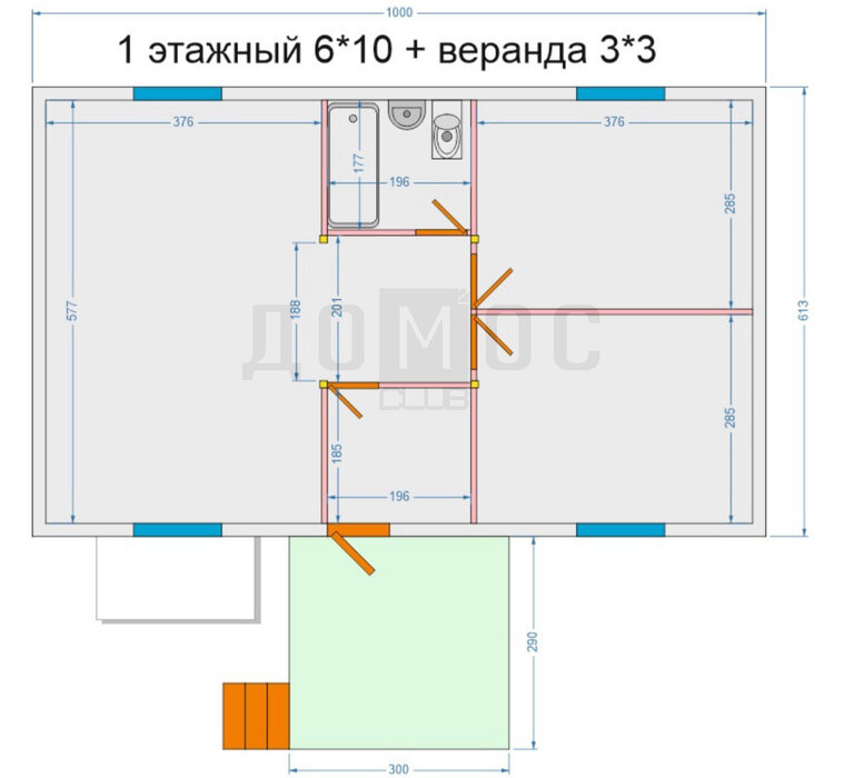 д. Гусева, ул. Калашникова, 3 (городской округ Белоярский) - фото дома (2)