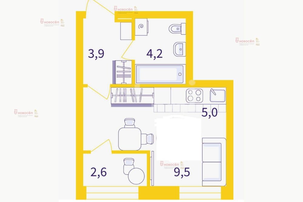 Екатеринбург, ул. 22-го Партсъезда, 3 (Уралмаш) - фото квартиры (2)