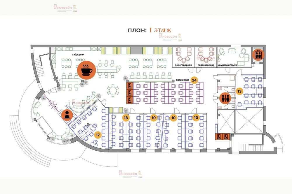 Екатеринбург, ул. Добролюбова, 3 (Центр) - фото офисного помещения (7)