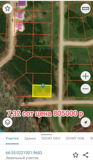 п. Сарапулка, ул. Клюквенный (городской округ Березовский) - фото земельного участка (1)