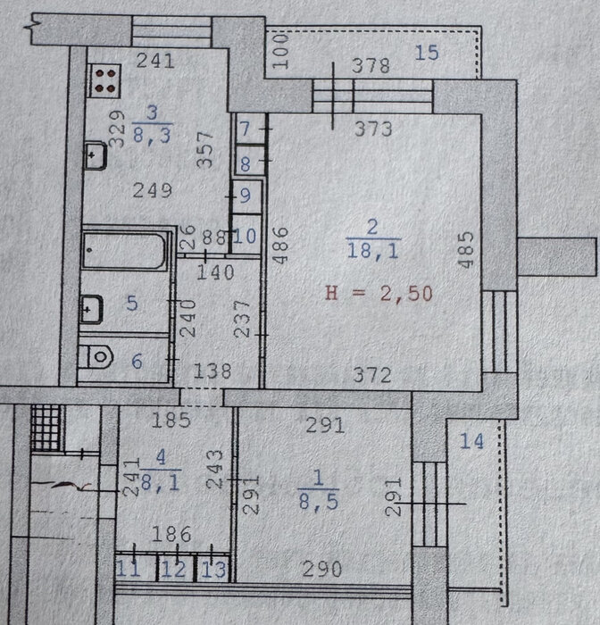 Екатеринбург, ул. Уральских рабочих, 42 (Уралмаш) - фото квартиры (1)