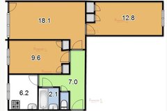 Екатеринбург, ул. Таганская, 10 (Эльмаш) - фото квартиры
