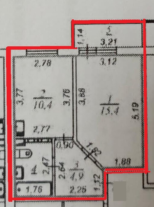 г. Первоуральск, ул. Чусовая, 1к1 (городской округ Первоуральск) - фото квартиры (2)