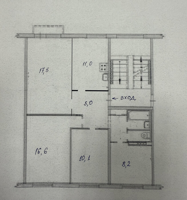 Екатеринбург, ул. Космонавтов, 92 (Эльмаш) - фото квартиры (3)