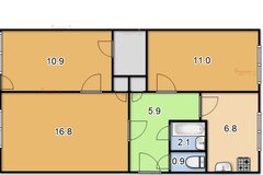 п. Старопышминск, ул. Еловая, 2 (городской округ Березовский) - фото квартиры