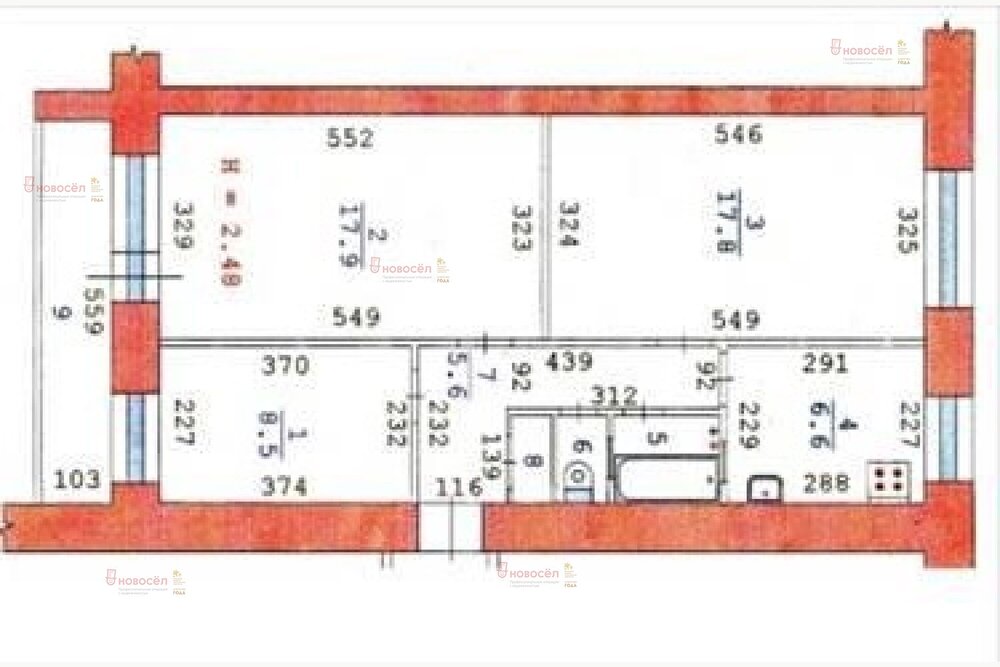 Екатеринбург, ул. Боровая, 24 (Пионерский) - фото квартиры (1)