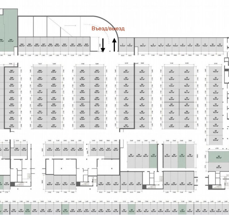 Екатеринбург, ул. Щорса, 109 (Автовокзал) - фото гаража (6)