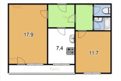 Екатеринбург, ул. Серафимы Дерябиной, 55/2 (Юго-Западный) - фото квартиры