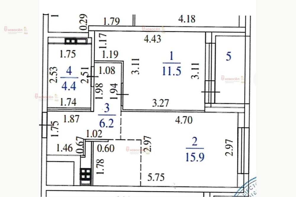 Екатеринбург, ул. Лучистая, 6 (Солнечный) - фото квартиры (1)