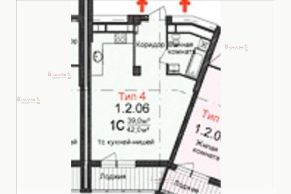 Екатеринбург, ул. микрорайон Светлый, 1 (Уктус) - фото квартиры (2)