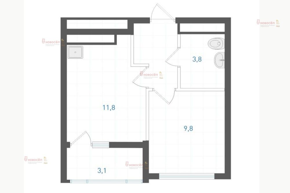 Екатеринбург, ул. Крауля, 107 (ВИЗ) - фото квартиры (1)