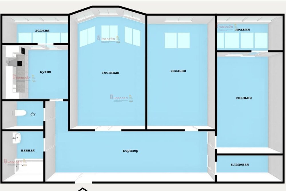 Екатеринбург, ул. Таежная, 11 (Старая Сортировка) - фото квартиры (1)