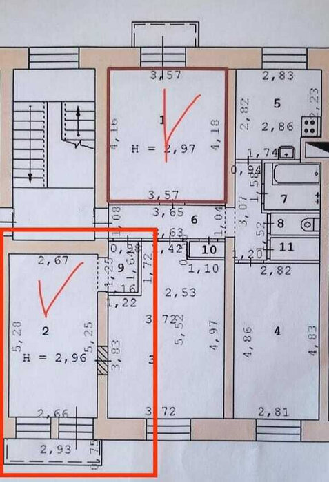 Екатеринбург, ул. Бакинских комиссаров, 19 (Уралмаш) - фото комнаты (6)