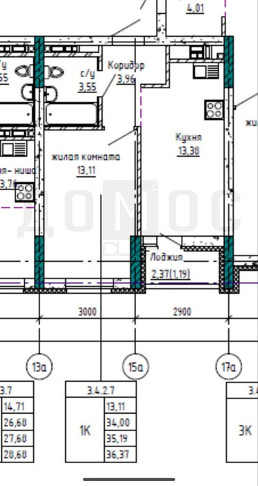 Екатеринбург, ул. Учителей, 33, ЖК «Основинские кварталы» (Учителей, 33) - фото квартиры (1)