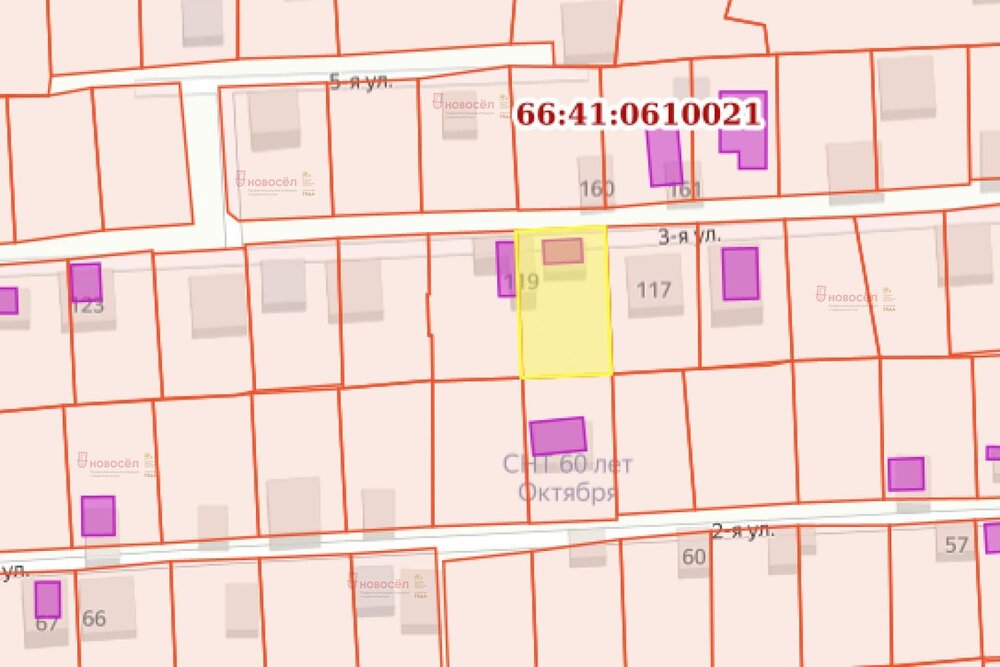 Екатеринбург, ул. СНТ 60 лет Октября (Птицефабрика) - фото земельного участка (1)
