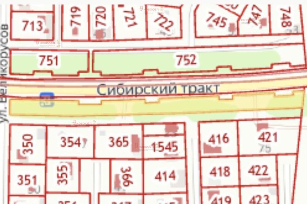 Екатеринбург, ул. Великорусов, 32 (Кольцово) - фото земельного участка (1)