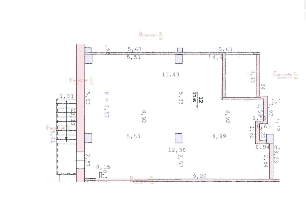 Екатеринбург, ул. Ленина, 49 (Центр) - фото торговой площади (1)